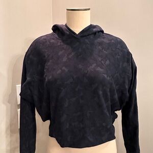 Athleta Navy Blue Women's Hoodie Top